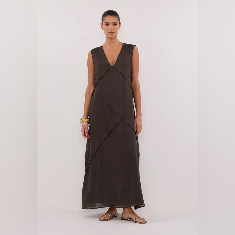 DISSH Dark Brown Maxi Dress